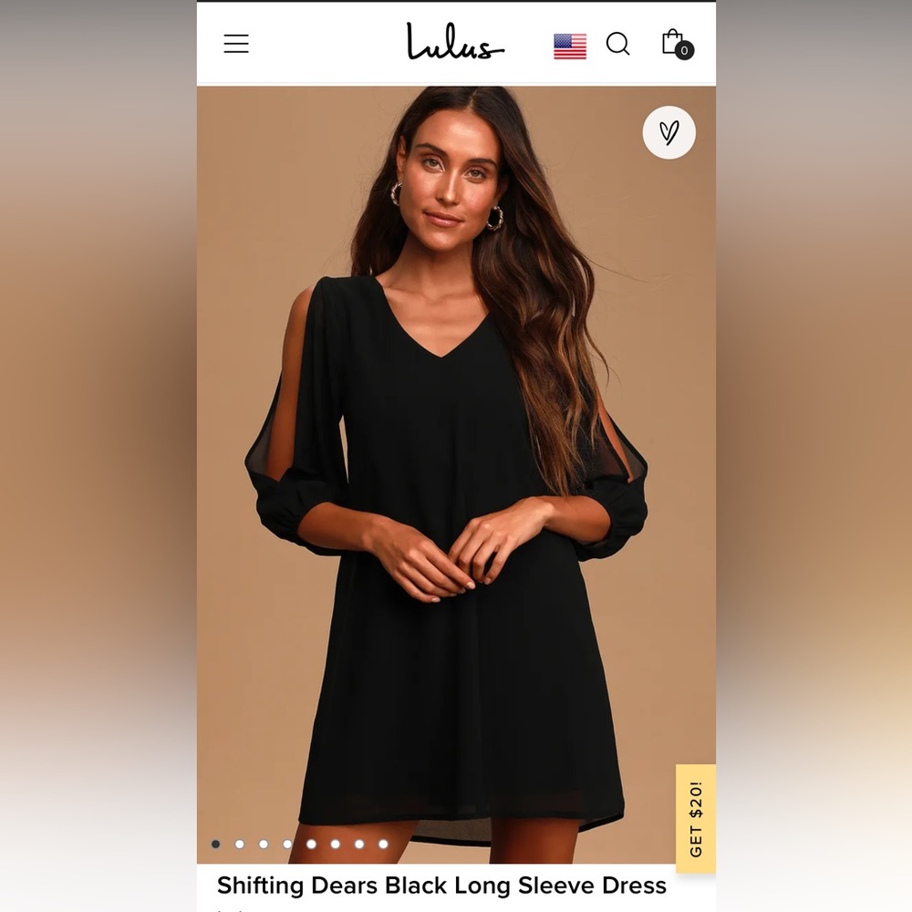 Lulus Shifting Dears Dress